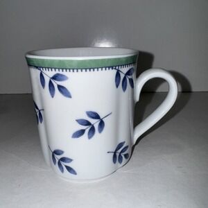Villeroy & Boch Switch 3 Porcelain Mug 3.5" White/Blue/Green Made in Germany